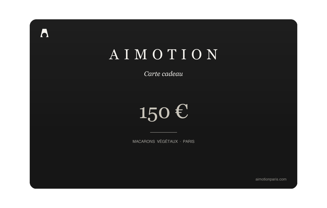 Carte cadeau AIMOTION 150 €