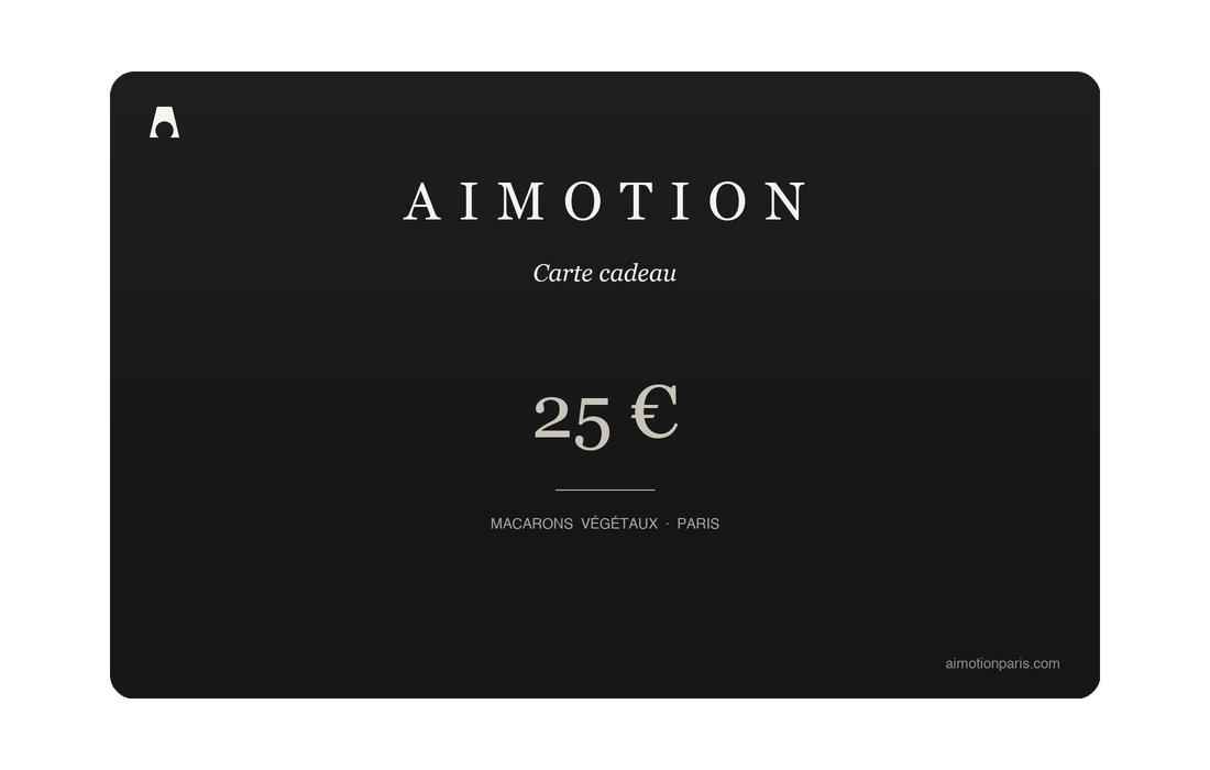 Carte cadeau AIMOTION 25 €