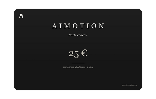 Carte cadeau AIMOTION 25 €