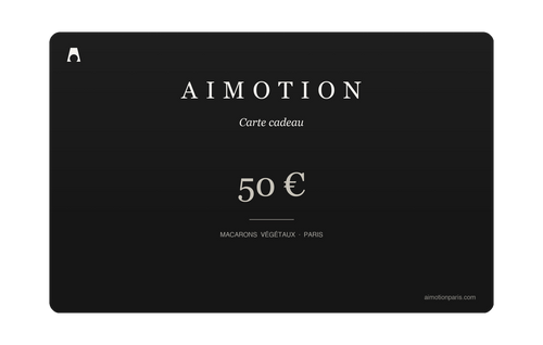 Carte cadeau AIMOTION 50 €
