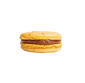Macaron Passion & chocolat au lait